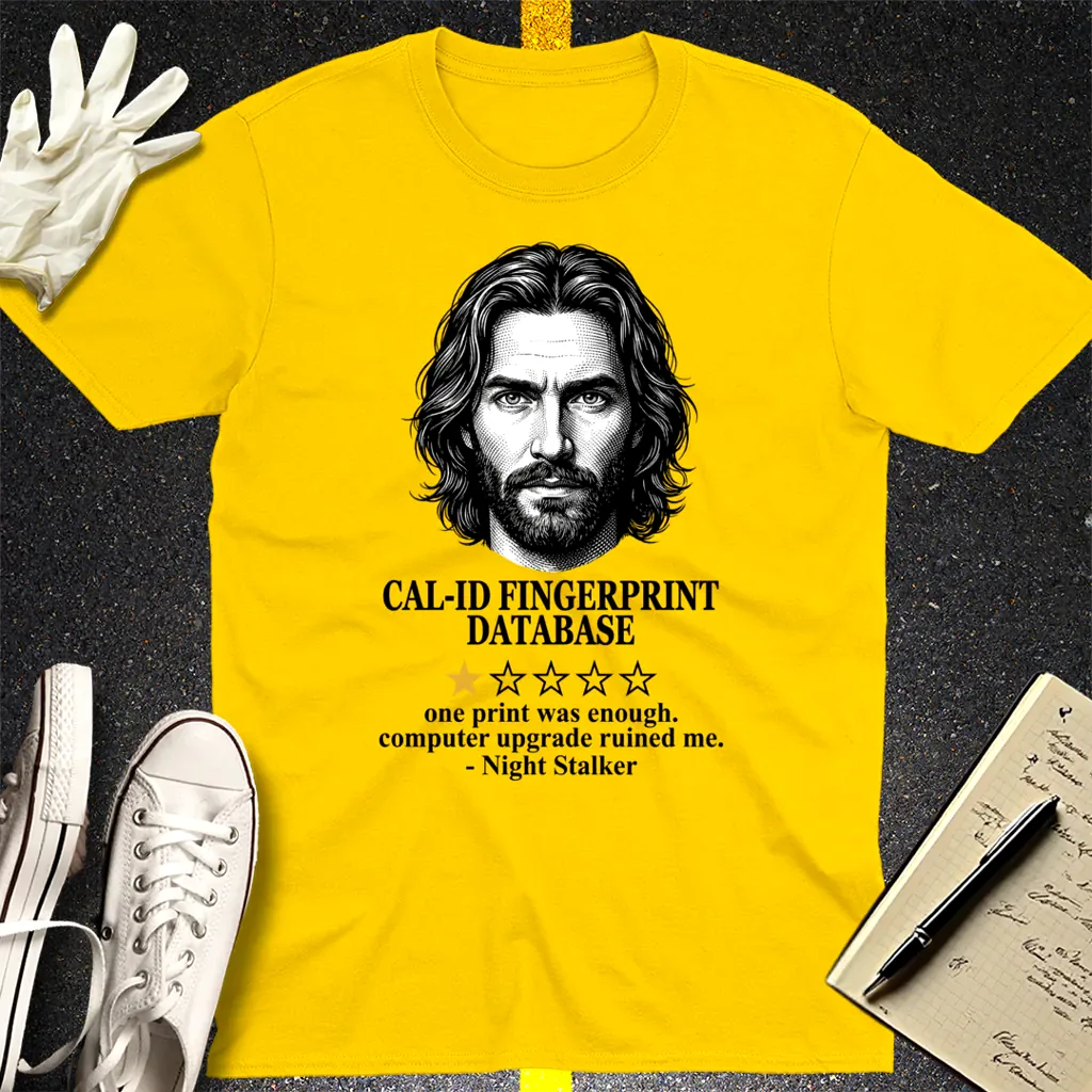 One Star CAL-ID Review T-Shirt - Daisy
