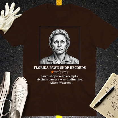 Florida Pawnshop Review T-Shirt - Dark Chocolate