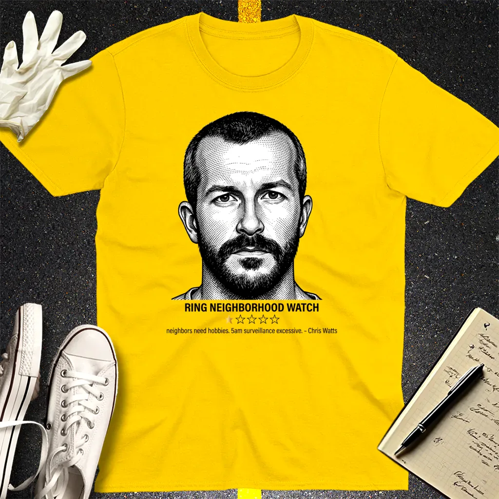 Chris Watts One-Star Criminal T-Shirt - Daisy