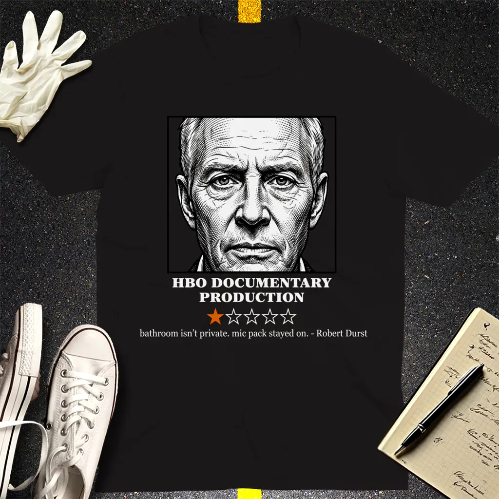 Robert Durst HBO Review T-Shirt - Black