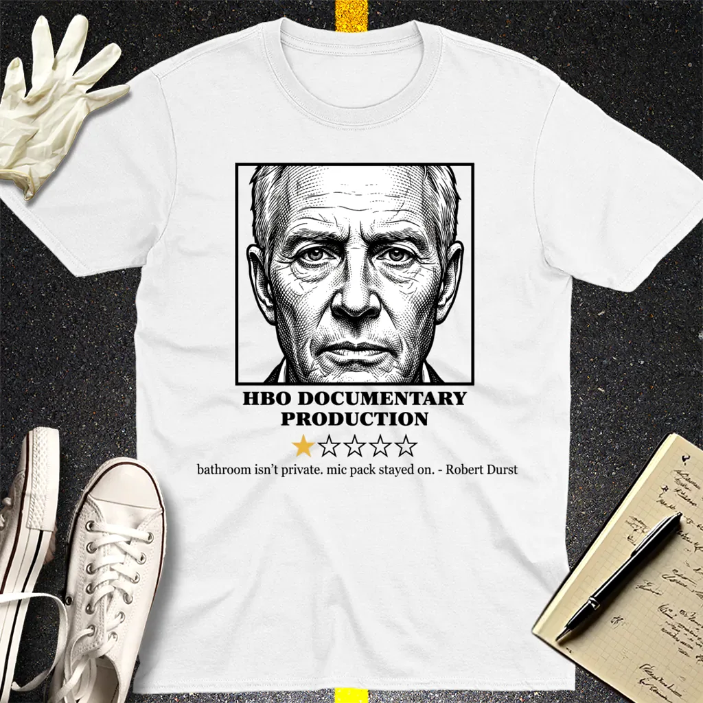 Robert Durst HBO Review T-Shirt - White
