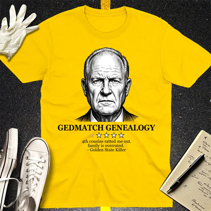 GEDmatch Genealogy Review T-Shirt - Daisy