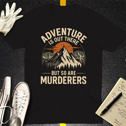 Adventure and Danger T-Shirt - Black