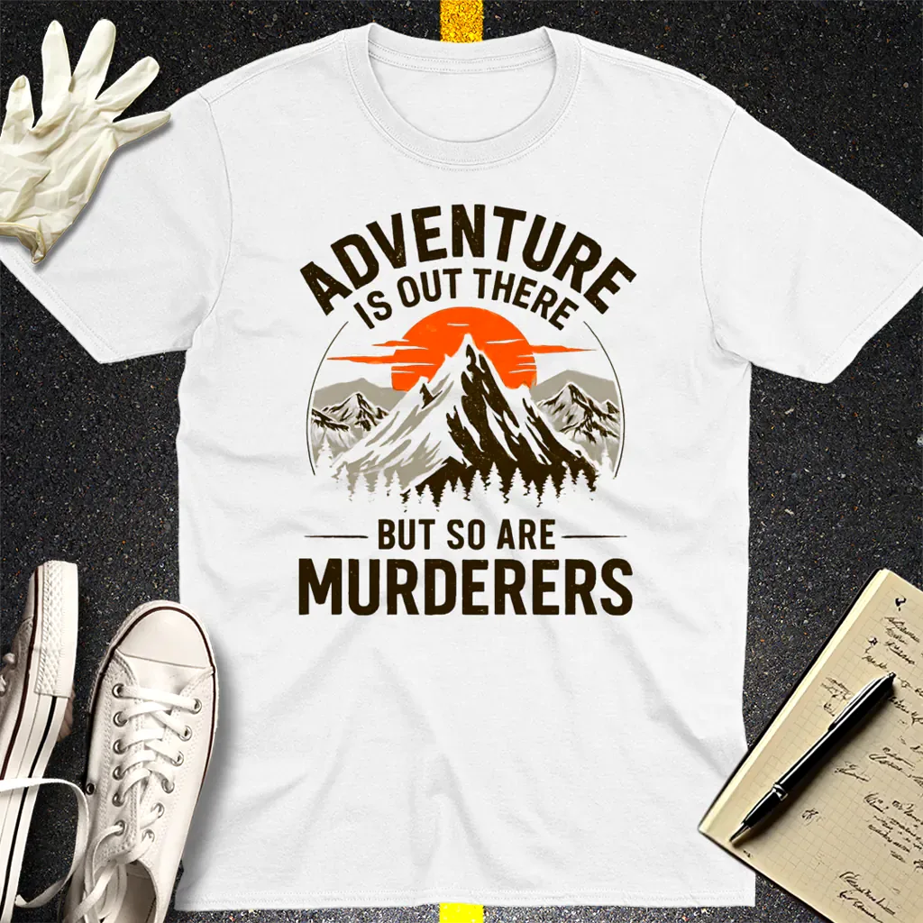 Adventure and Danger T-Shirt - White