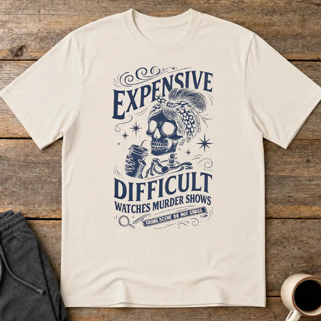 Expensive and Difficult T-Shirt - Ice Grey