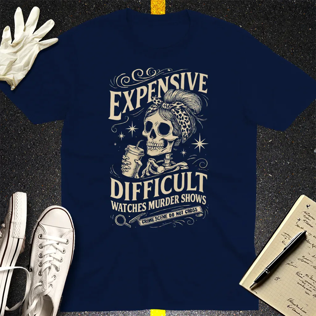 Expensive and Difficult T-Shirt - Navy