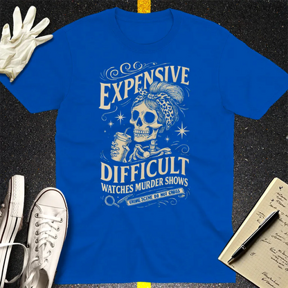 Expensive and Difficult T-Shirt - Royal