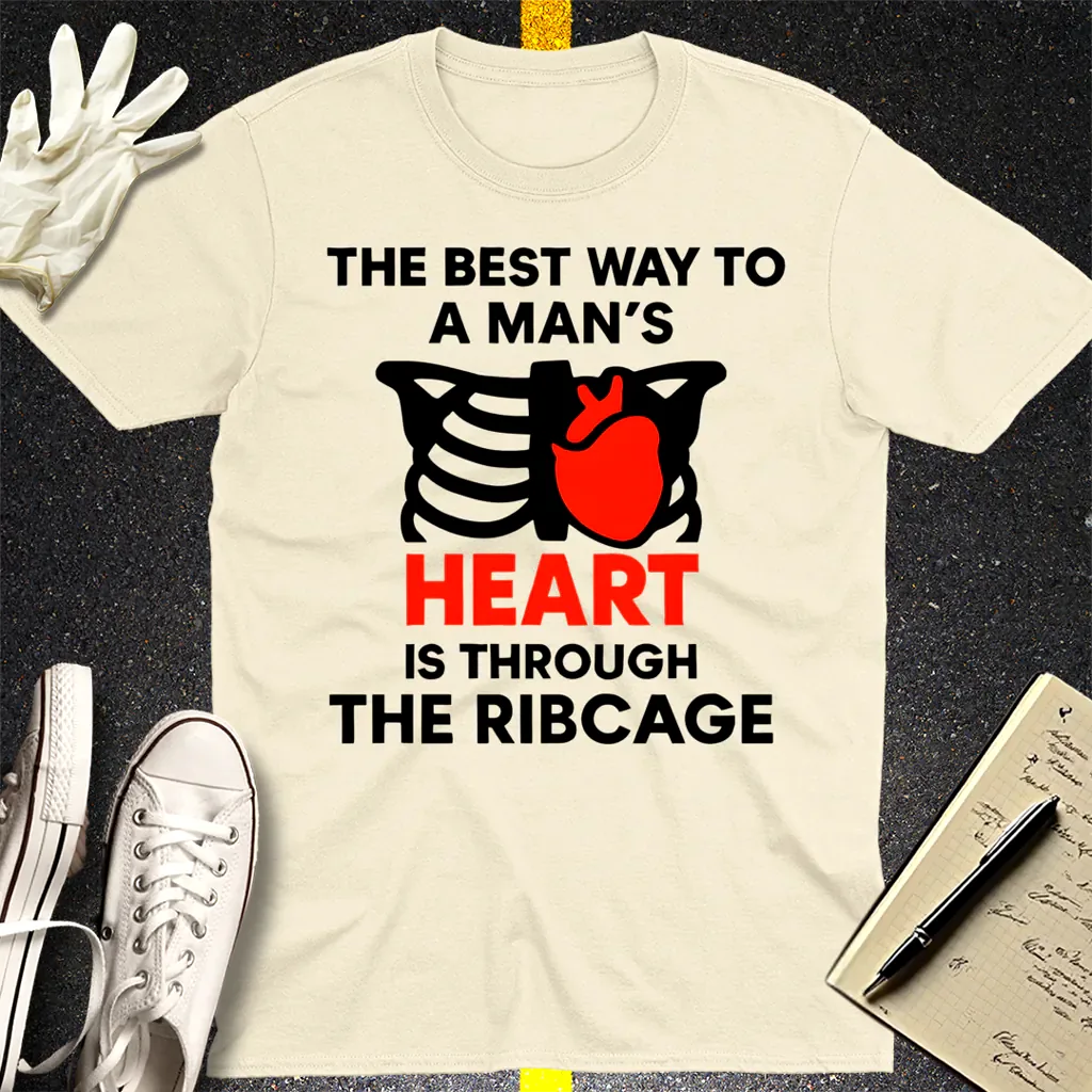 Ribcage Heartbreaker T-Shirt - Natural