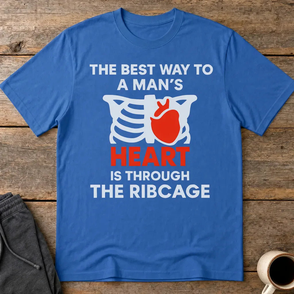 Ribcage Heartbreaker T-Shirt - Royal