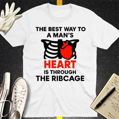 Ribcage Heartbreaker T-Shirt - White