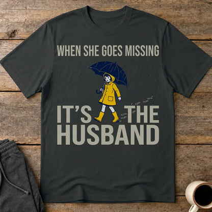 It's the Husband T-Shirt - Black