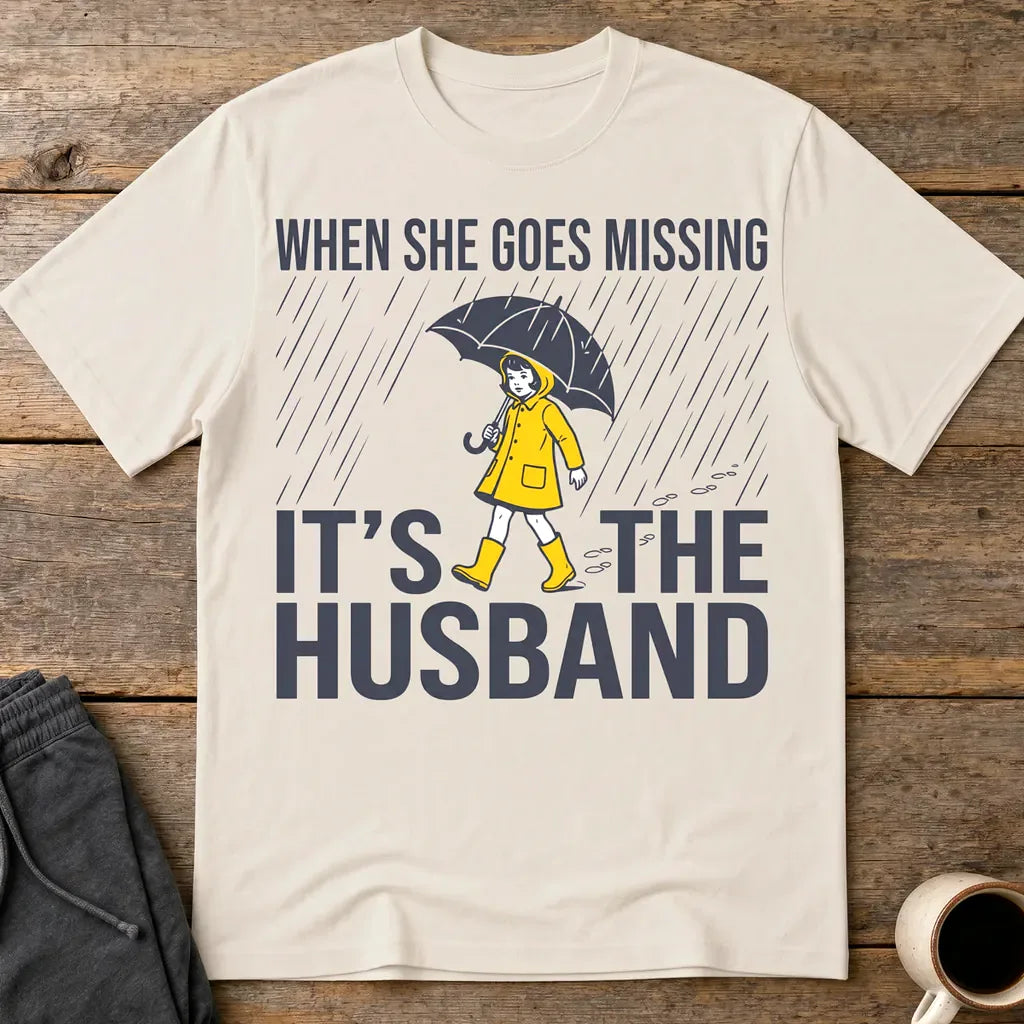 It's the Husband T-Shirt - Ice Grey