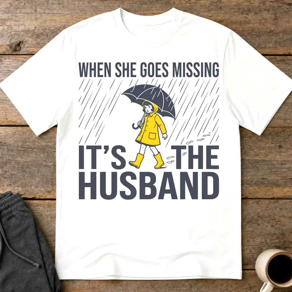 It's the Husband T-Shirt - White