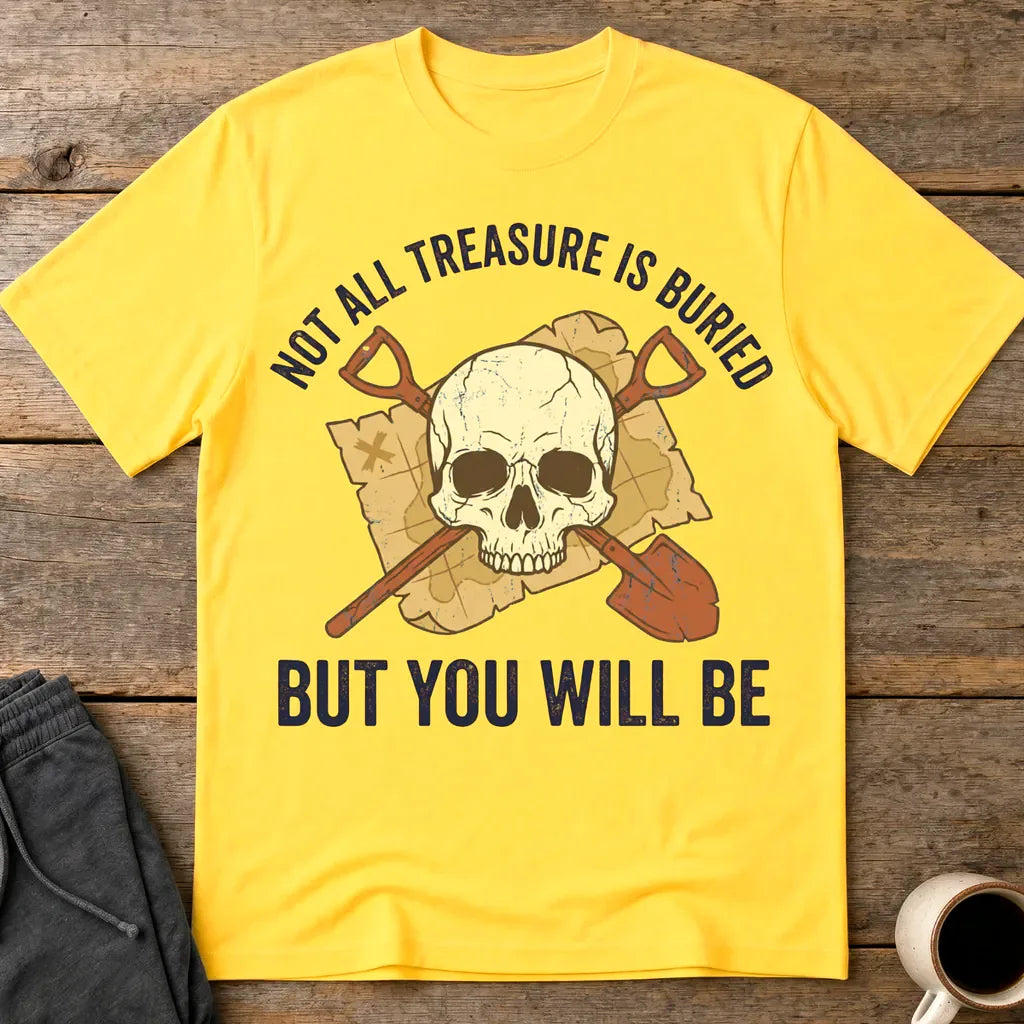 Buried Treasure Threat T-Shirt - Daisy