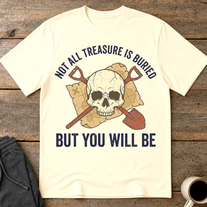Buried Treasure Threat T-Shirt - Natural