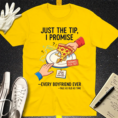 Pizza Theft Crime of the Century T-Shirt - Daisy