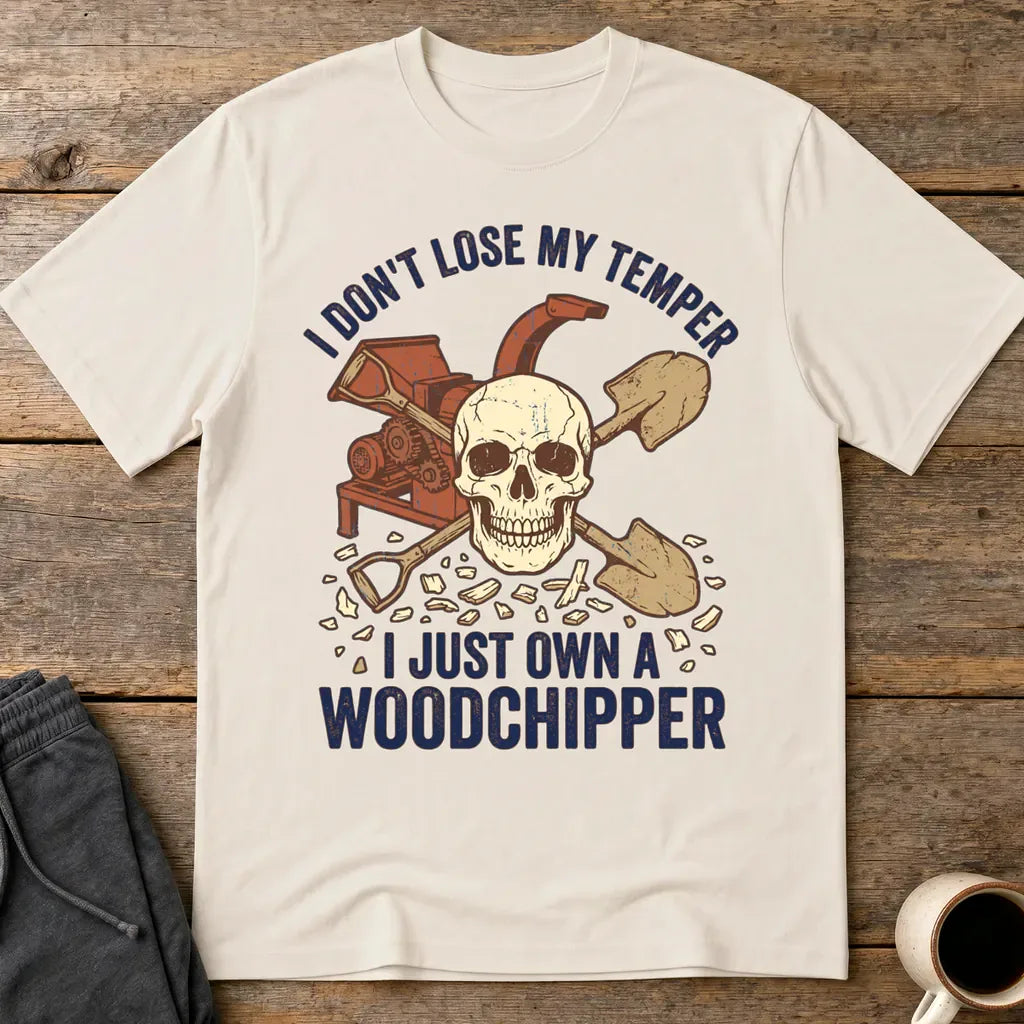 Woodchipper Temper Control T-Shirt - Ice Grey