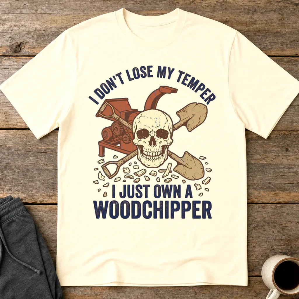 Woodchipper Temper Control T-Shirt - Natural