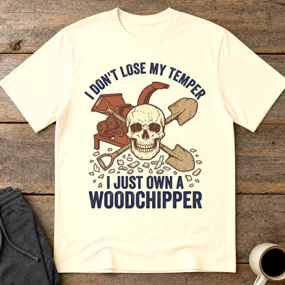 Woodchipper Temper Control T-Shirt - Natural