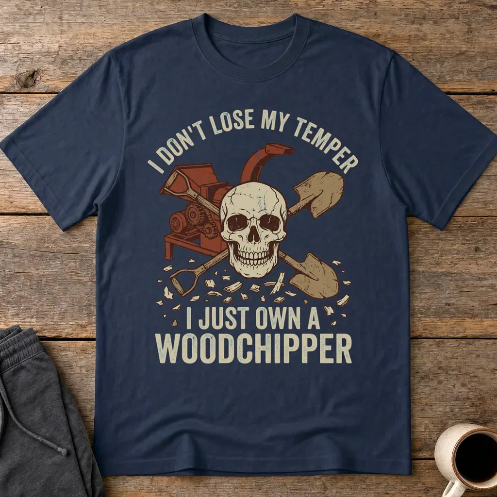 Woodchipper Temper Control T-Shirt - Navy