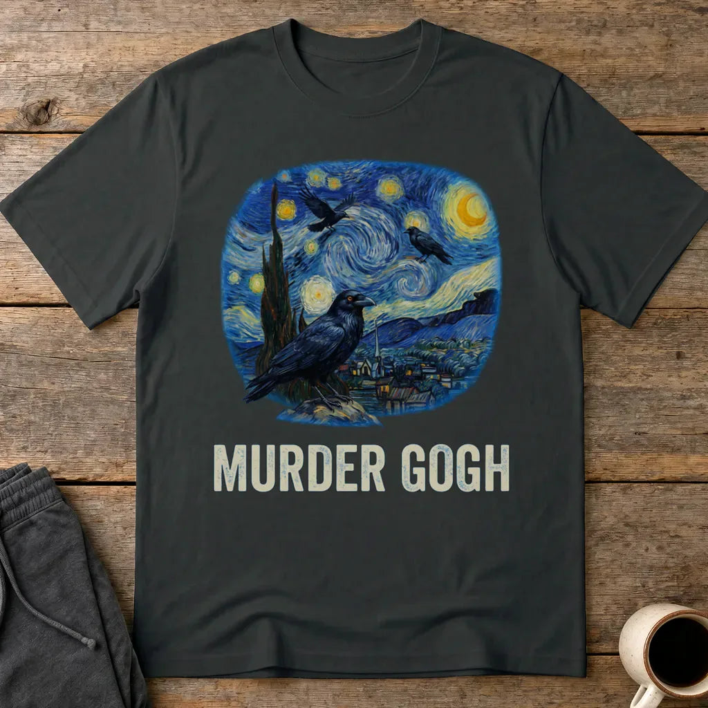 Murder Gogh T-Shirt - Black