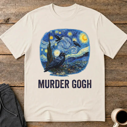 Murder Gogh T-Shirt - Ice Grey
