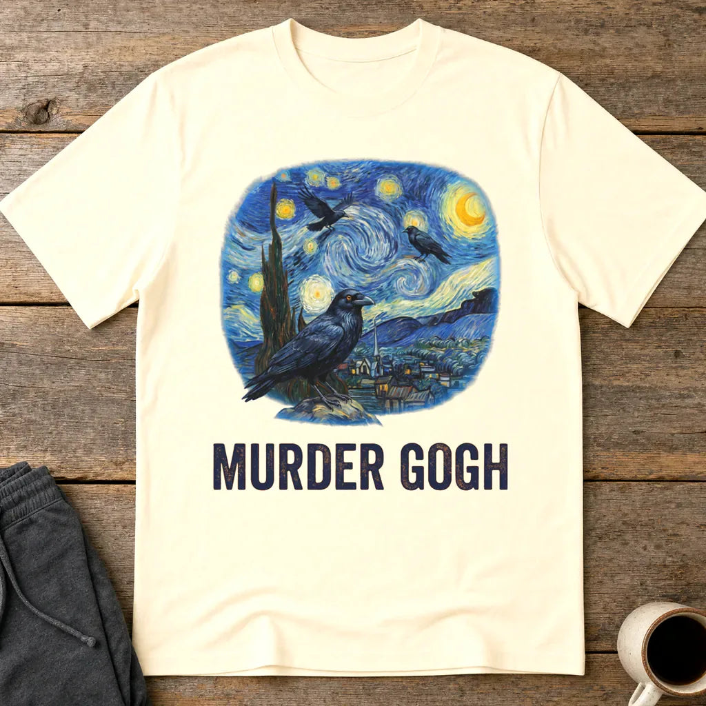 Murder Gogh T-Shirt - Natural