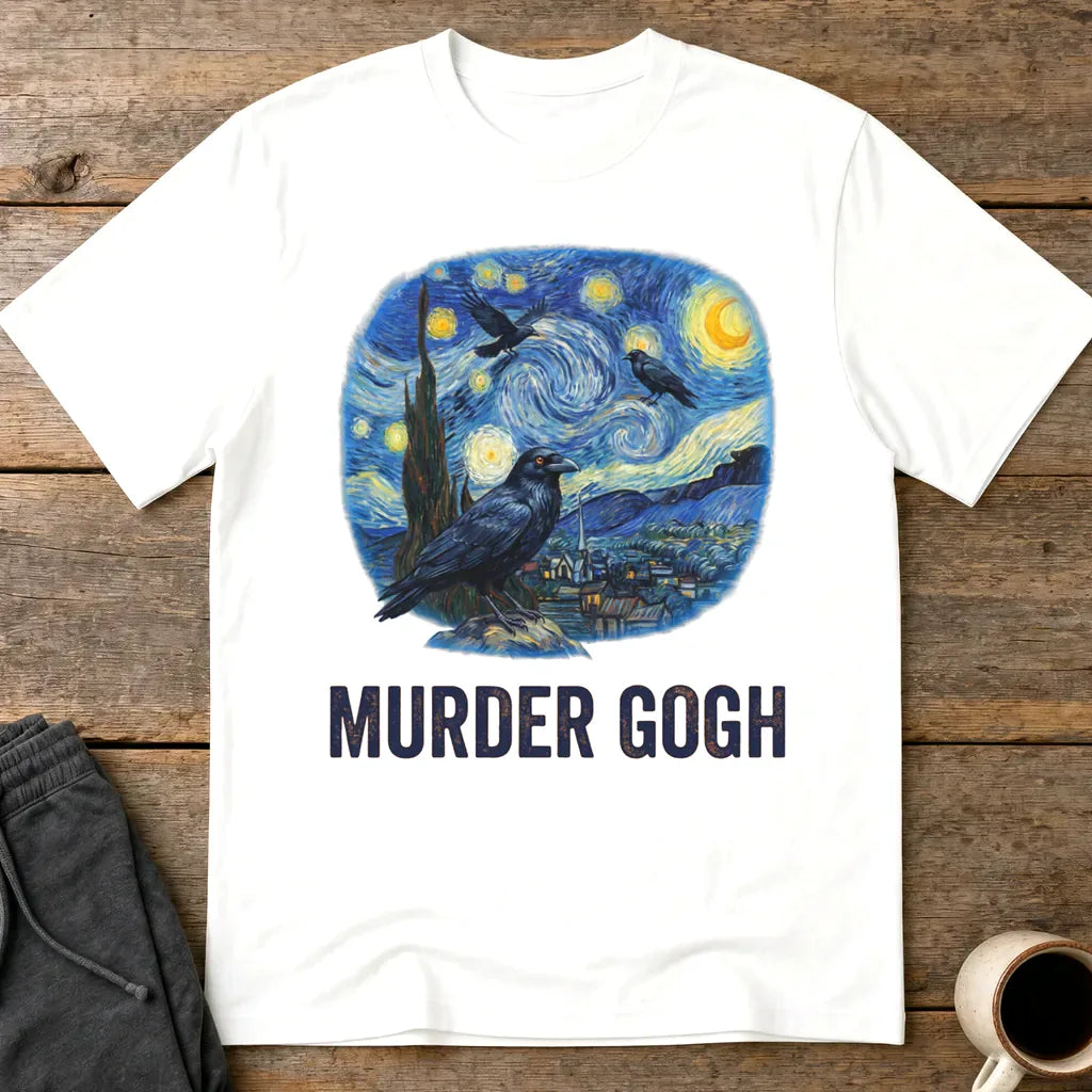 Murder Gogh T-Shirt - White