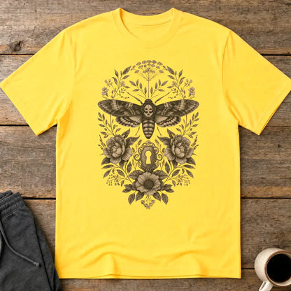 Gothic Death's Head Moth T-Shirt - Daisy