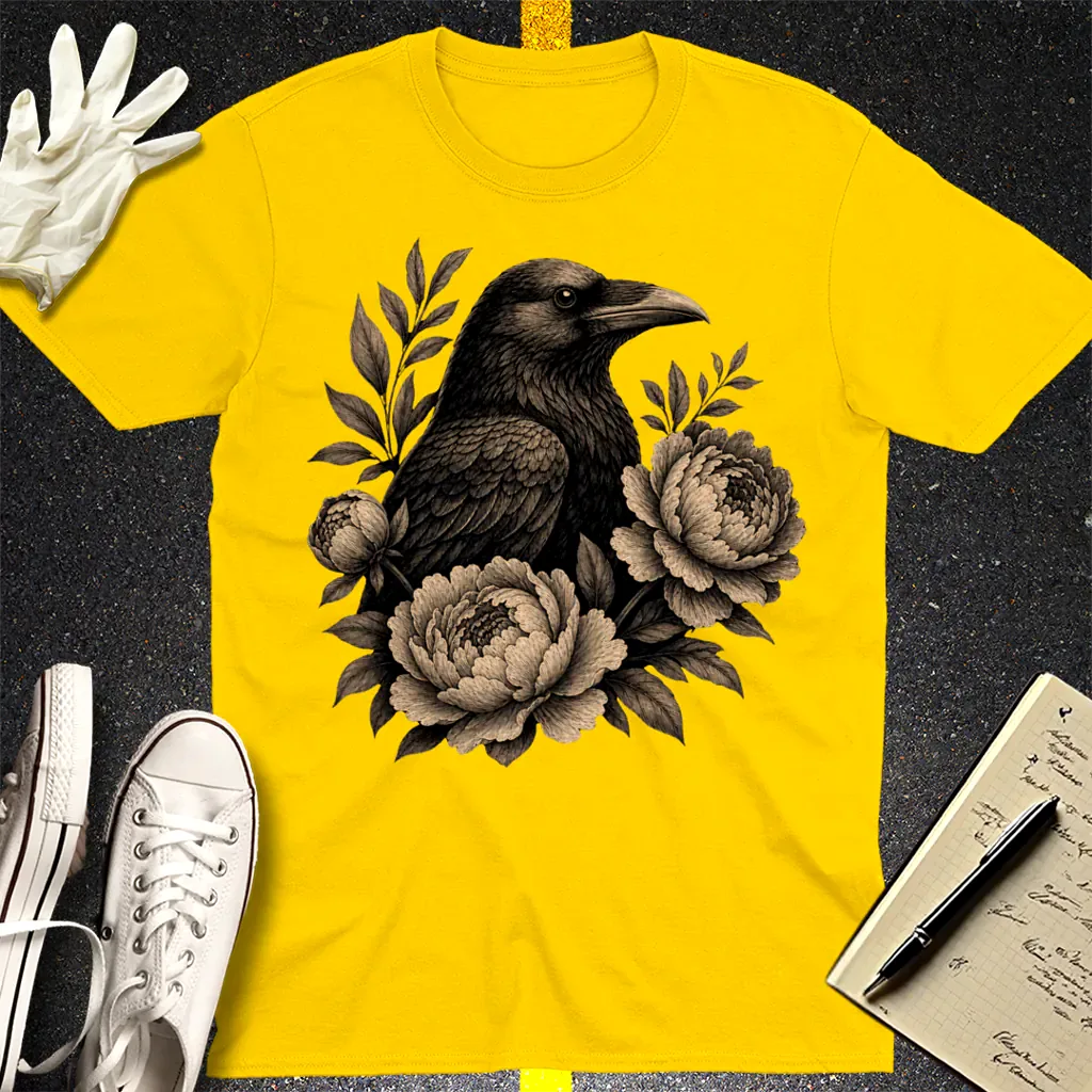 Mystic Raven T-Shirt - Daisy