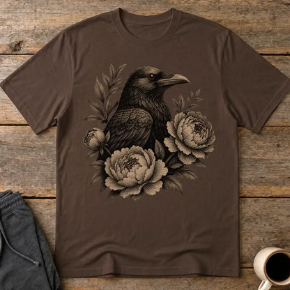 Mystic Raven T-Shirt - Dark Chocolate