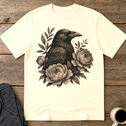 Mystic Raven T-Shirt - Natural
