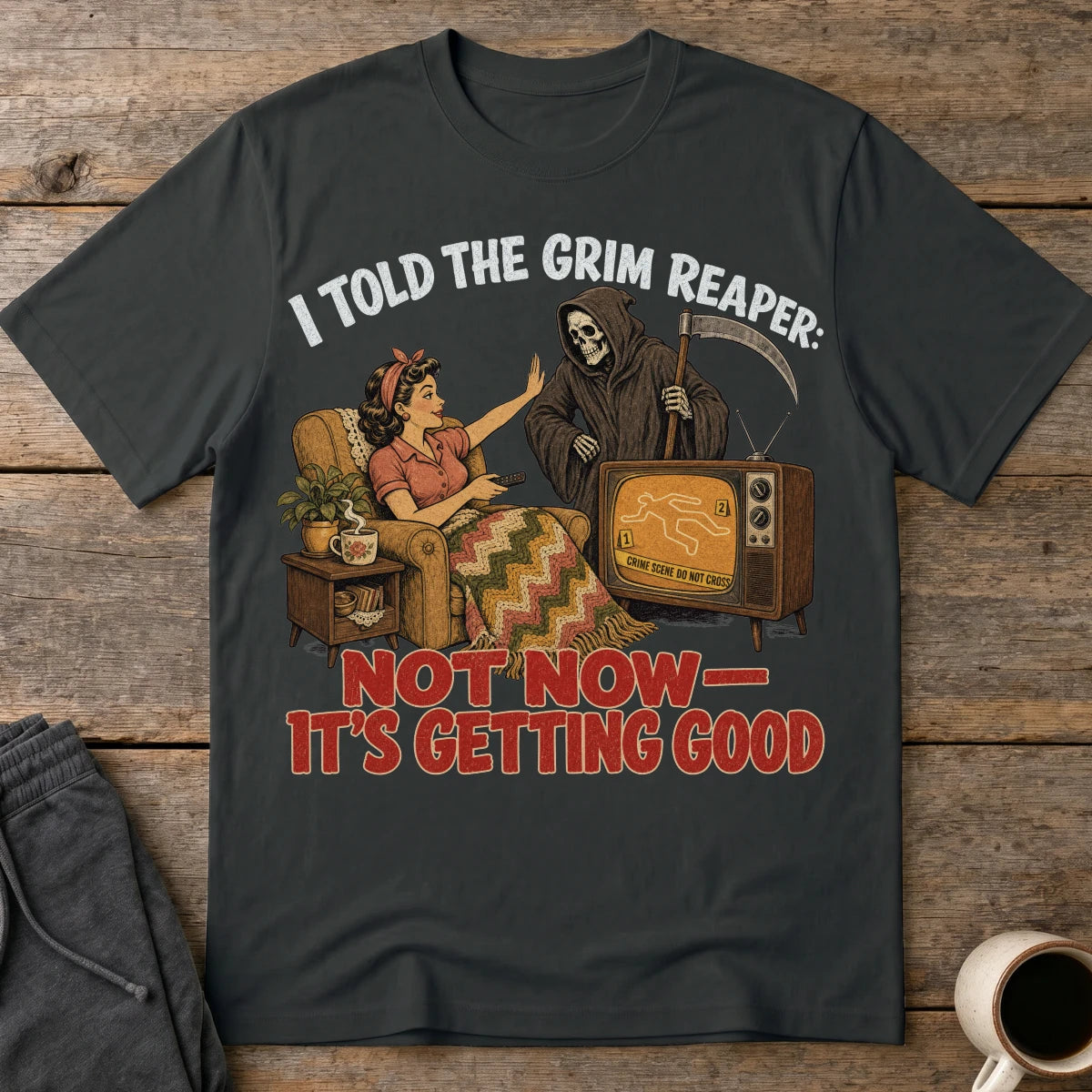 Just Getting Good T-Shirt - Black