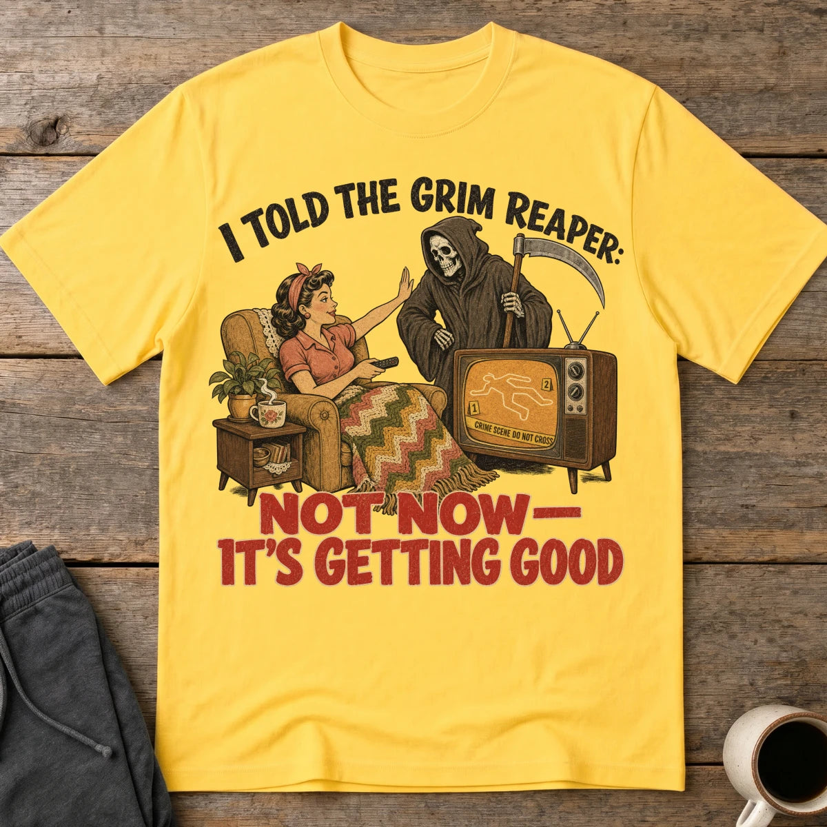 Just Getting Good T-Shirt - Daisy