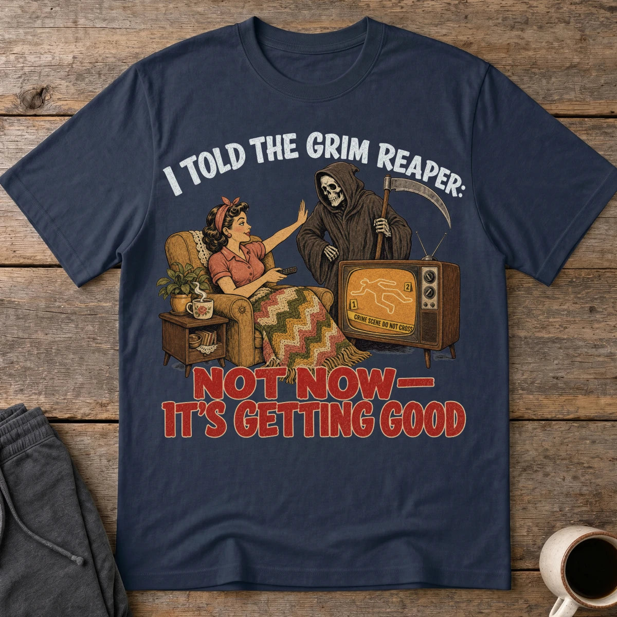 Just Getting Good T-Shirt - Navy