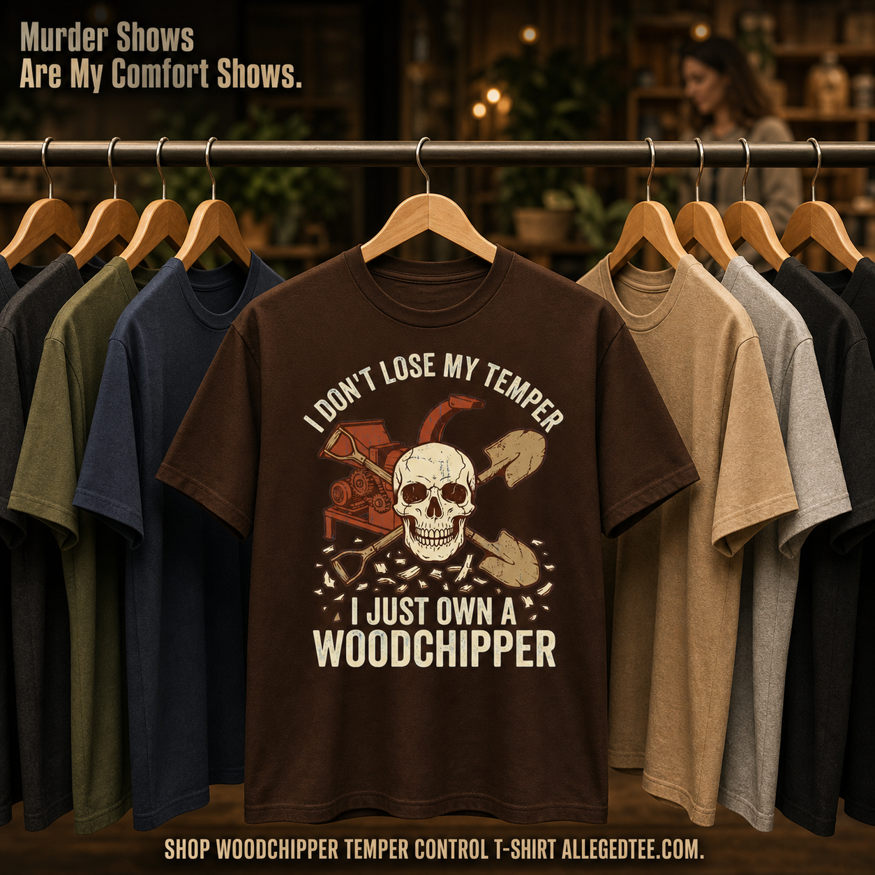 Woodchipper Temper Control T-Shirt_boutique_rack