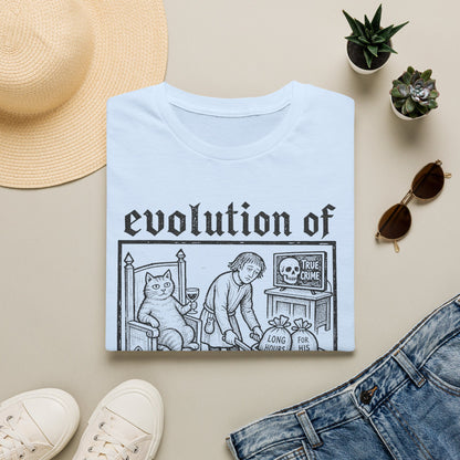 Cat Parenting Evolution T-Shirt