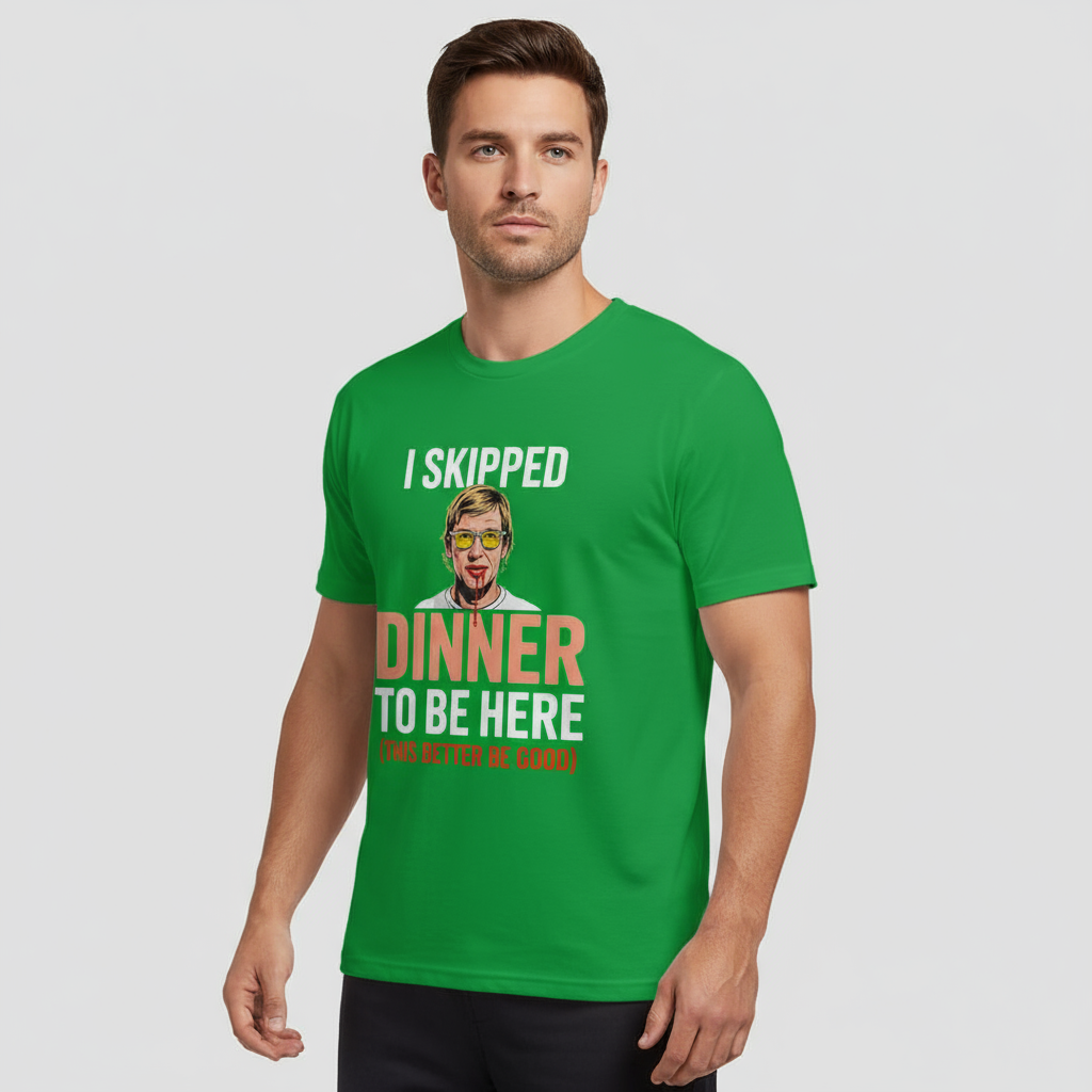 Skipped Dinner Humor T-Shirt_benefit