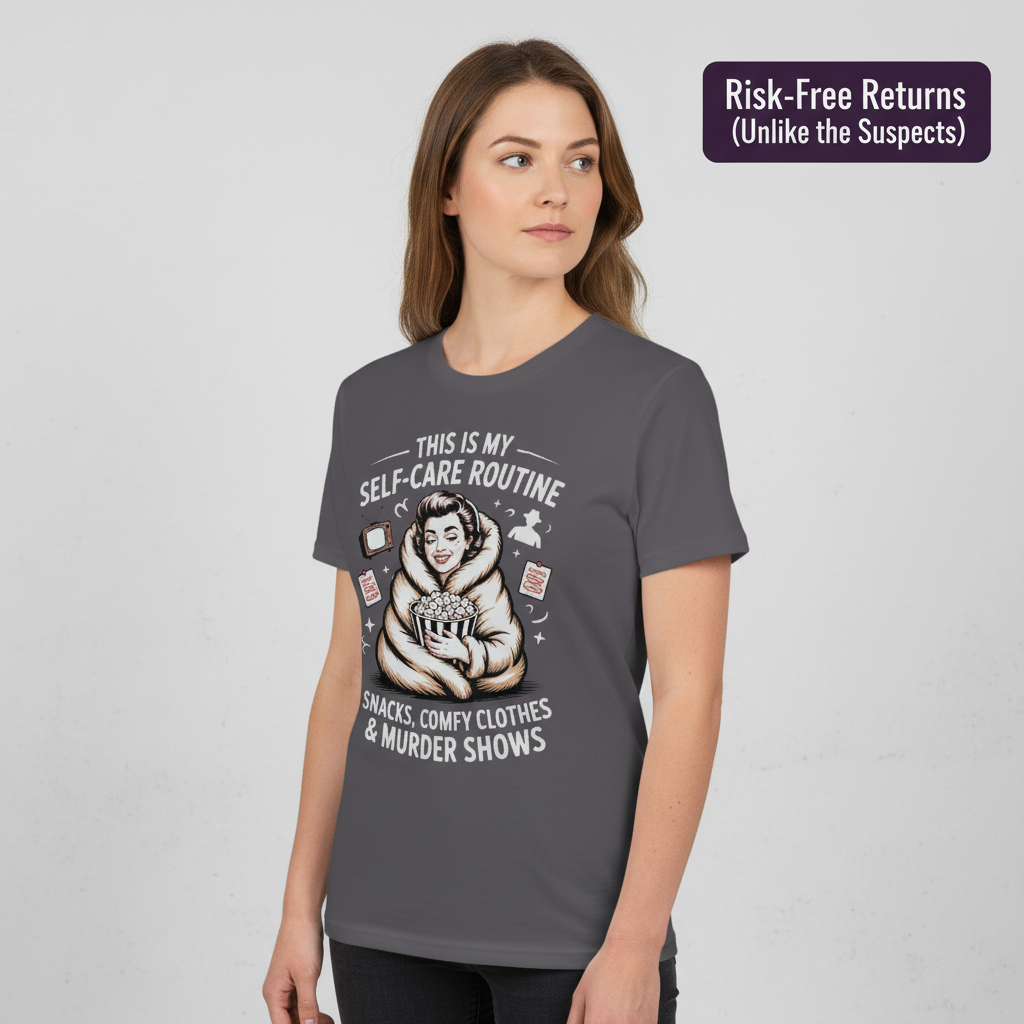 Murder Show Self-Care T-Shirt__space