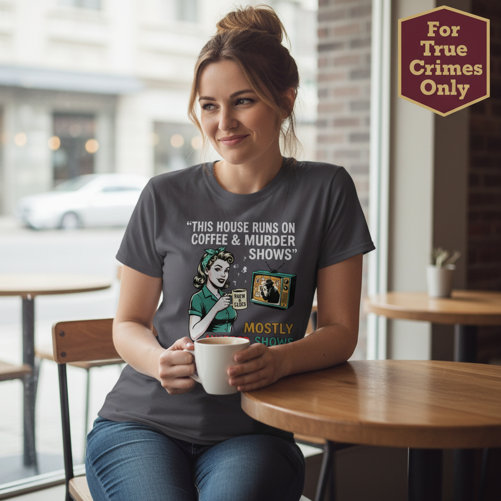 Coffee & Murder Shows T-Shirt__lifestyle