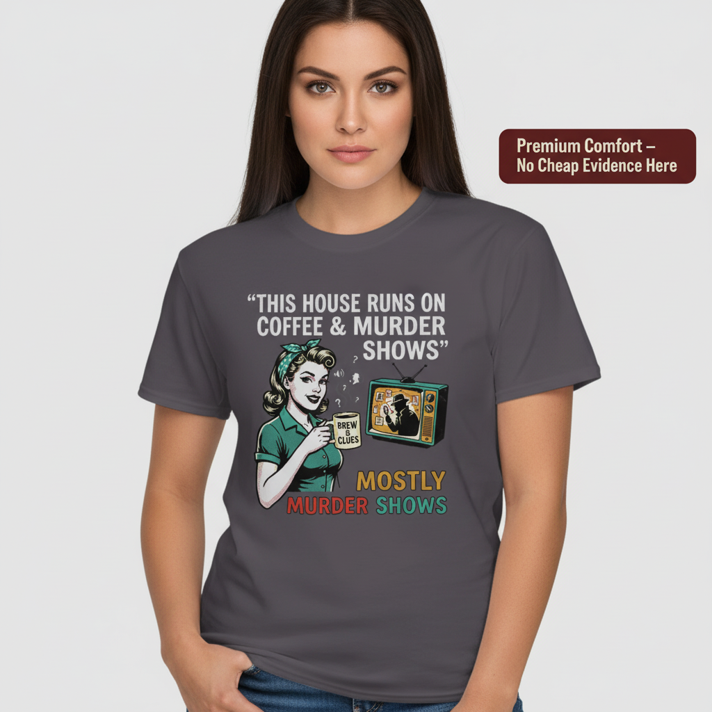 Coffee & Murder Shows T-Shirt__benefit