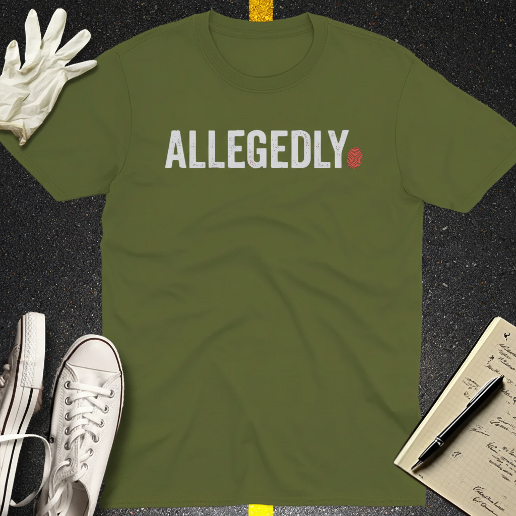 Allegedly Fingerprint T-Shirt_clean