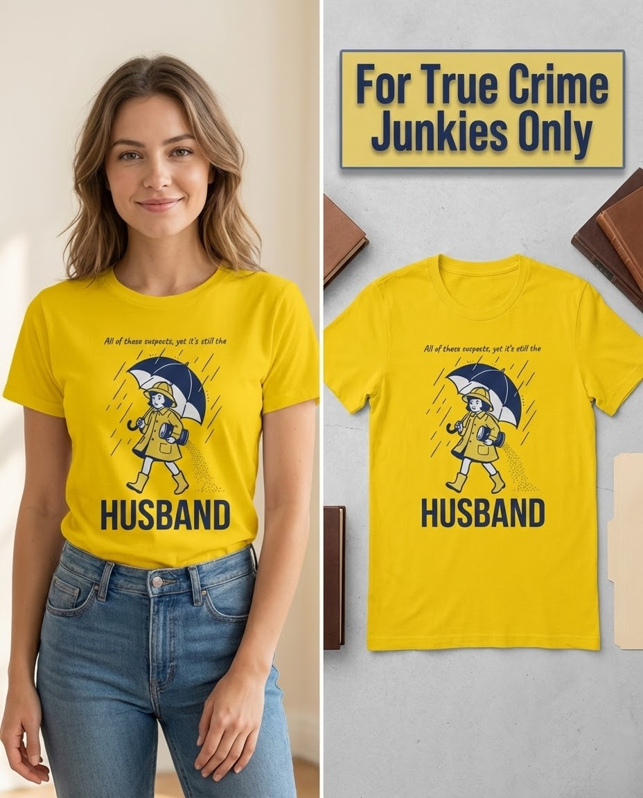 All These Suspects T-Shirt_model_flat