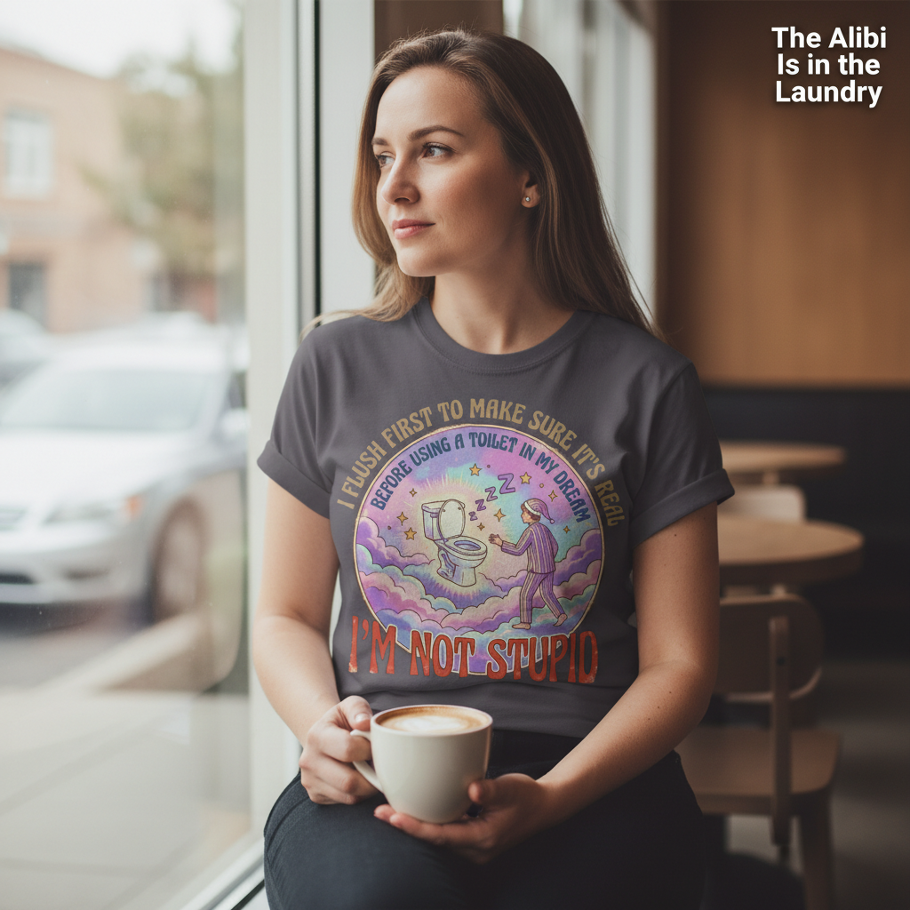 Dream Toilet Logic T-Shirt__lifestyle