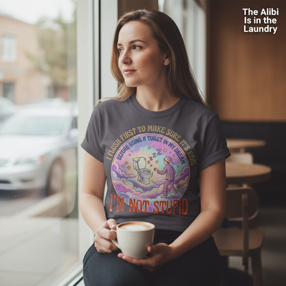 Dream Toilet Logic T-Shirt__lifestyle