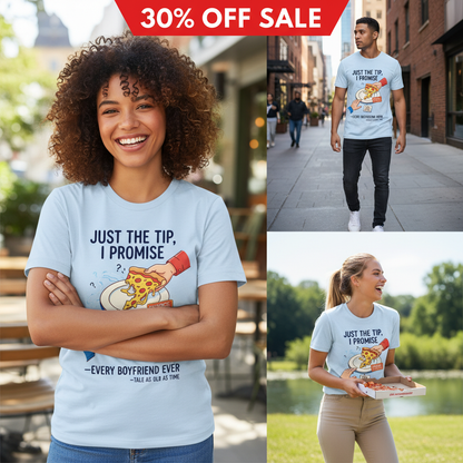 Pizza Theft Crime of the Century T-Shirt_3_model