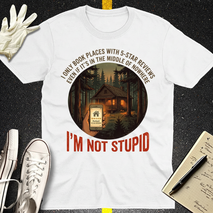I'm Not Stupid T-Shirt_3_model