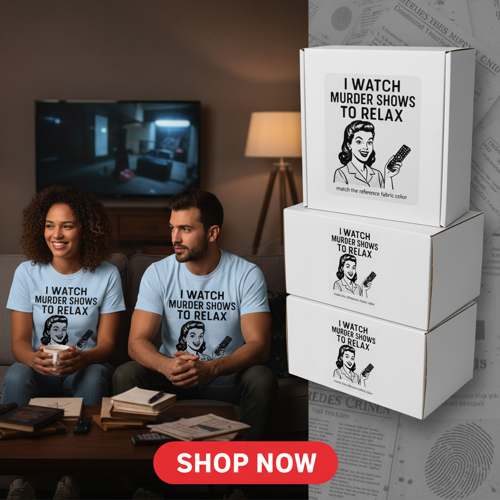 Murder Shows & Chill T-Shirt_dual_lifestyle