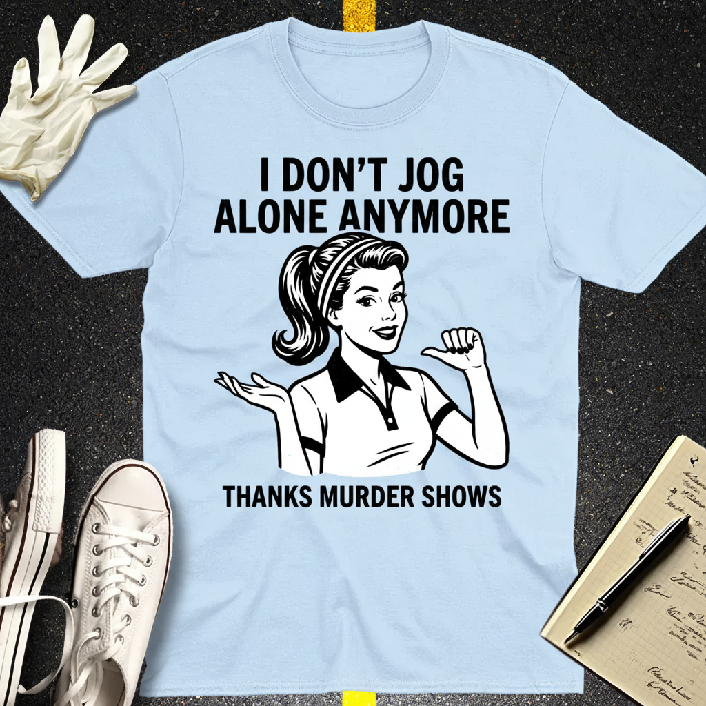 Thanks Murder Shows T-Shirt_3_model