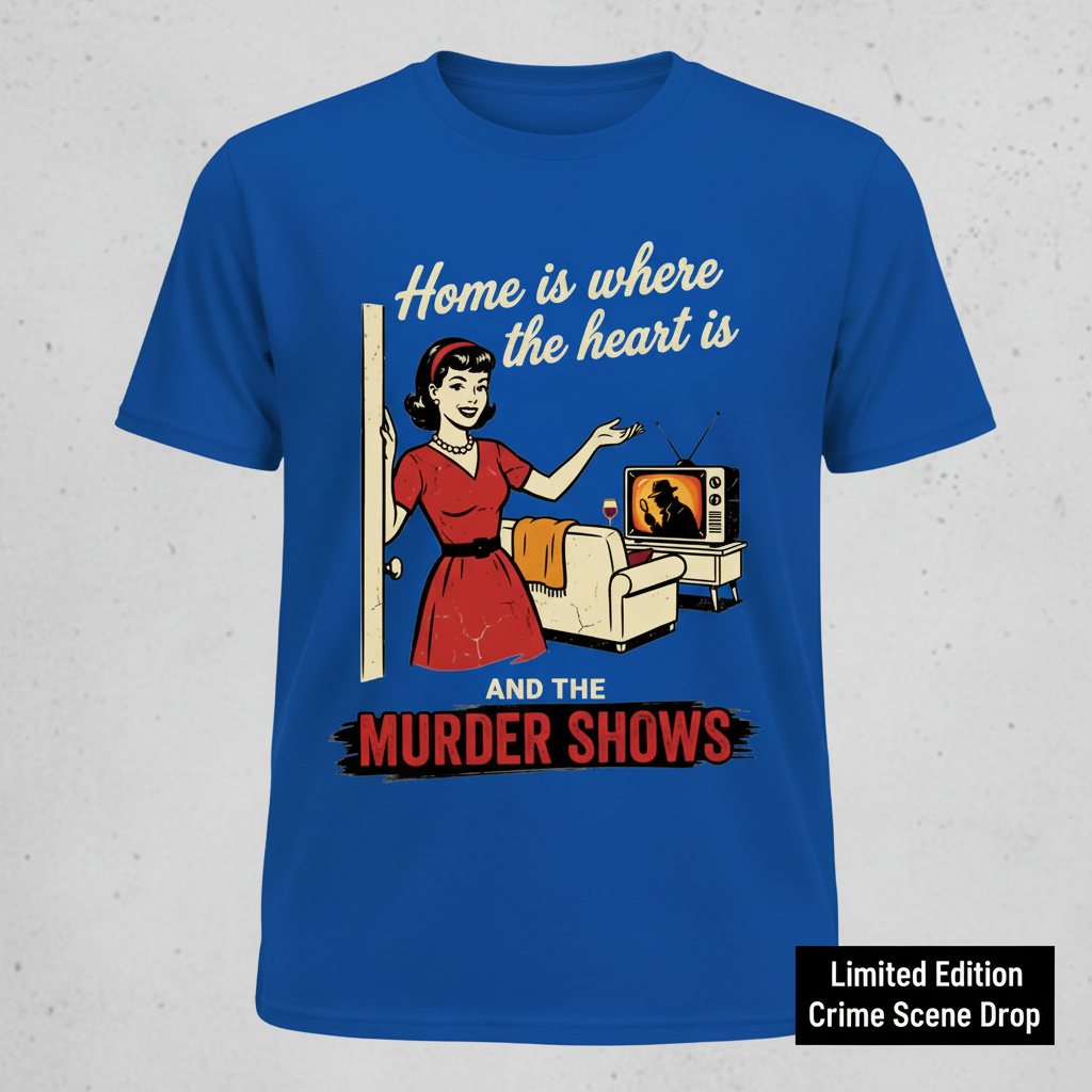 Home Is Where the Murder Shows T-Shirt__space